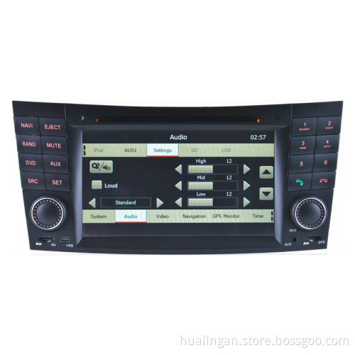 Car DVD Player for Mercedes-Benz E-Class W211/Cls W219/Clk W209 /G W463 with GPS Navigation (HL-8797GB)